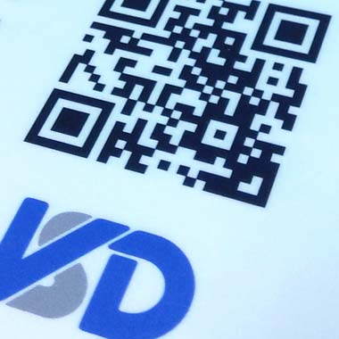 Tlač QR kódov na nálepku