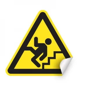 Nálepka –  W031 Pozor schody